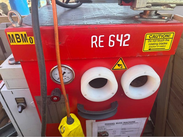 2015 transfluid mb642 hydraulische buigmachine met ontbraamfunctie - afbeelding 1 van  14