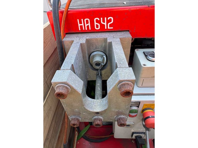 2015 transfluid mb642 hydraulische buigmachine met ontbraamfunctie - afbeelding 12 van  14