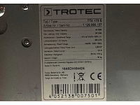 2015 trotec ttk 175 s condensatiedroger / bouwdroger - afbeelding 7 van  7