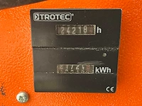 2015 trotec ttk 400 bouwdroger 75l - afbeelding 5 van  6
