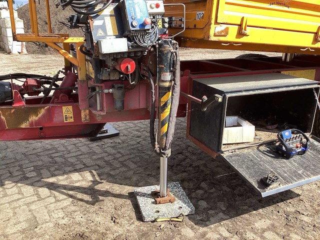 2015 veenhuis jvk 8000 dumper - afbeelding 2 van  27