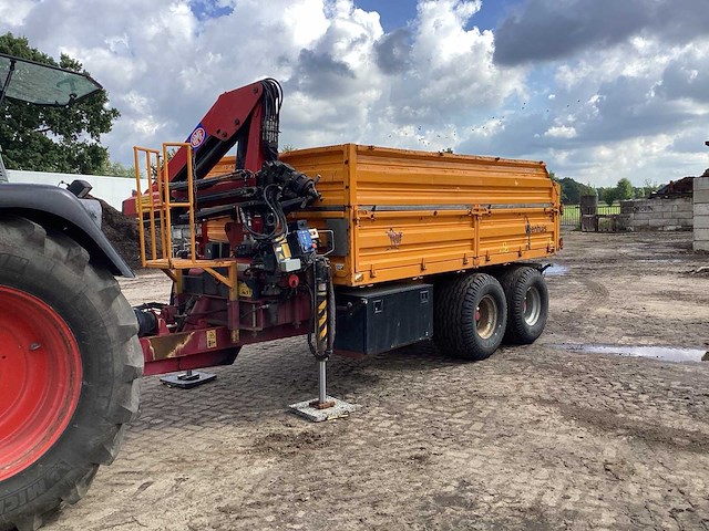 2015 veenhuis jvk 8000 dumper - afbeelding 1 van  27