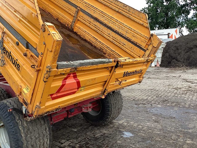 2015 veenhuis jvk 8000 dumper - afbeelding 17 van  27