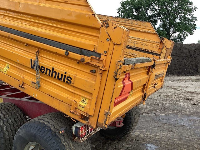 2015 veenhuis jvk 8000 dumper - afbeelding 18 van  27