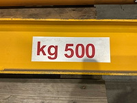 2015 vht bc335t05 zwenkkraaninstallatie met kettingtakel (500 kg) - afbeelding 11 van  14