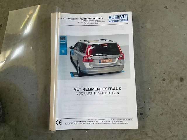 2015 vlt 4233/m/p/a rollenremmentestbank & remsimulator 2106 - afbeelding 8 van  17