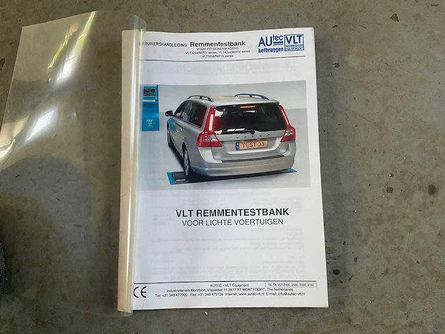 2015 vlt 4233/m/p/a rollenremmentestbank & remsimulator 2106 - afbeelding 8 van  17