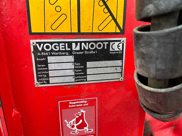 2015 vogel & noot plus xs 950 vario 5-schaars ploeg - afbeelding 10 van  23