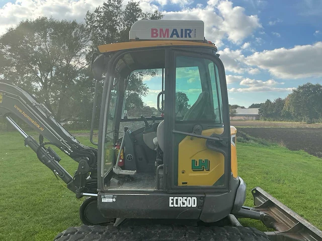 2015 volvo ecr50d rupsgraafmachine met hommelink boormast 4m - afbeelding 10 van  66