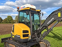 2015 volvo ecr50d rupsgraafmachine met hommelink boormast 4m - afbeelding 13 van  66