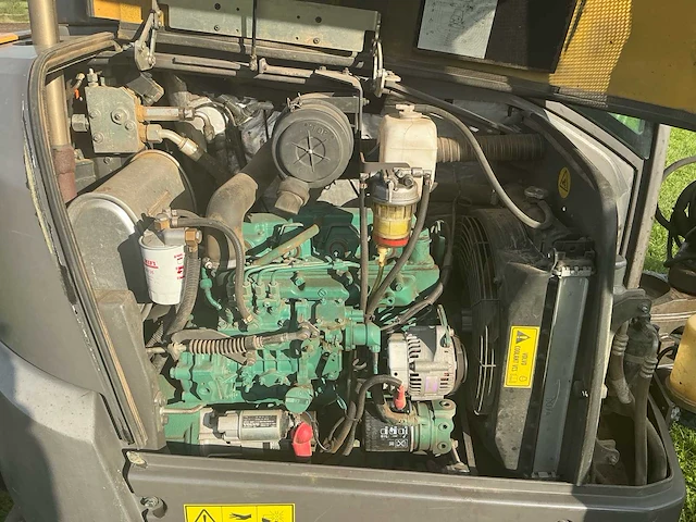 2015 volvo ecr50d rupsgraafmachine met hommelink boormast 4m - afbeelding 28 van  66