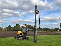 2015 volvo ecr50d rupsgraafmachine met hommelink boormast 4m - afbeelding 23 van  66