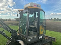 2015 volvo ecr50d rupsgraafmachine met hommelink boormast 4m - afbeelding 11 van  66