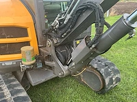 2015 volvo ecr50d rupsgraafmachine met hommelink boormast 4m - afbeelding 6 van  56