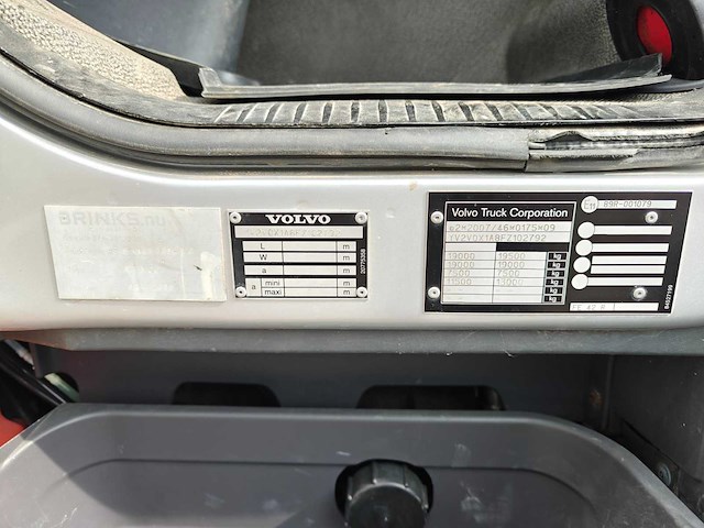2015 volvo fe 250 vrachtwagen met vloerisolatiepomp - afbeelding 46 van  50