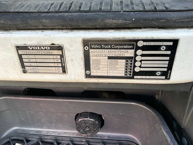 2015 volvo fe vrachtwagen 82-bgb-2 - afbeelding 1 van  12