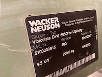 2015 wacker dpu3050 trilplaat - afbeelding 9 van  9