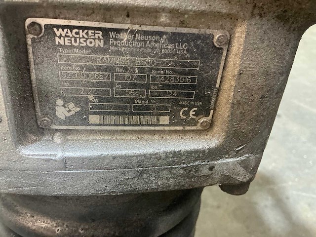 2015 wacker neuson bs50-2 trilstamper - afbeelding 6 van  7