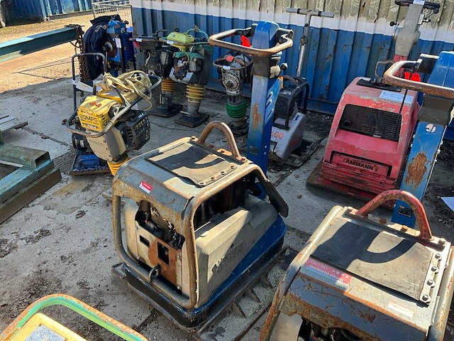 2015 wacker-neuson d81s trilplaat - afbeelding 4 van  7