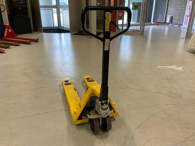 2015 wah hung ac 25 hand hydraulische palletwagen - afbeelding 3 van  7