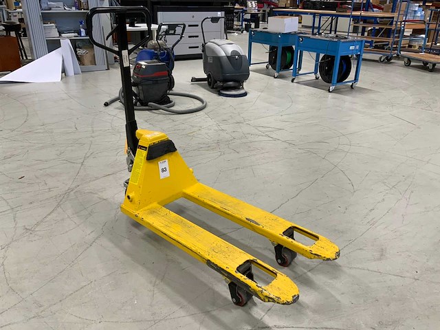 2015 wah hung ac 25 hand hydraulische palletwagen - afbeelding 5 van  7