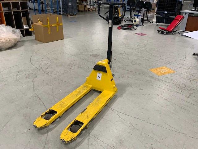 2015 wah hung ac 25 hand hydraulische palletwagen - afbeelding 1 van  4