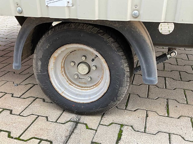 2015 weiro holzbau bauwagen rasant 350 schaft aanhangwagen - afbeelding 4 van  13