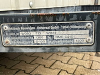 2015 weiro holzbau bauwagen rasant 350 schaft aanhangwagen - afbeelding 5 van  13