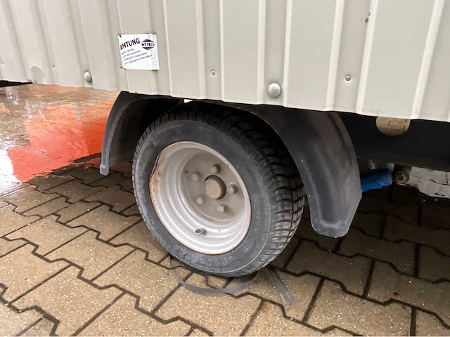 2015 weiro holzbau bauwagen rasant 350 schaft aanhangwagen - afbeelding 4 van  13