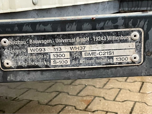 2015 weiro holzbau bauwagen rasant 350 schaft aanhangwagen - afbeelding 5 van  13