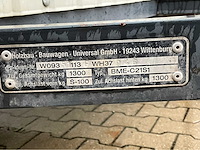 2015 weiro holzbau bauwagen rasant 350 schaft aanhangwagen - afbeelding 5 van  13