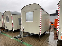 2015 weiro holzbau bauwagen rasant 350 schaft aanhangwagen - afbeelding 1 van  13