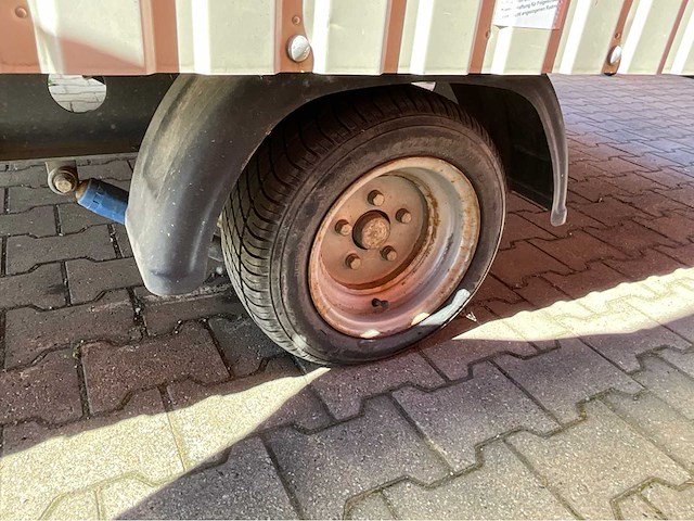 2015 weiro holzbau bauwagen rasant 350 schaft aanhangwagen - afbeelding 3 van  13