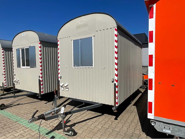 2015 weiro holzbau bauwagen rasant 350 schaft aanhangwagen - afbeelding 1 van  13