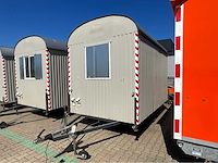 2015 weiro holzbau bauwagen rasant 350 schaft aanhangwagen - afbeelding 1 van  13