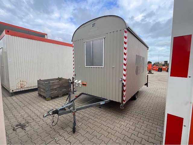 2015 weiro holzbau bauwagen rasant 350 schaft aanhangwagen - afbeelding 1 van  12