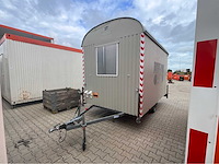 2015 weiro holzbau bauwagen rasant 350 schaft aanhangwagen