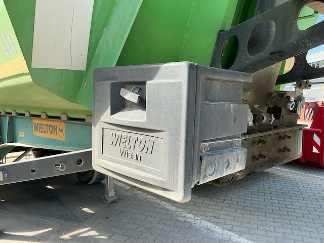 2015 wielton nw-3 3-assige aluminium kipperoplegger 42 ton - afbeelding 2 van  28