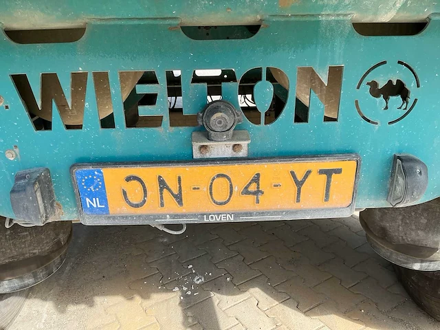 2015 wielton nw-3 3-assige aluminium kipperoplegger 42 ton - afbeelding 15 van  28