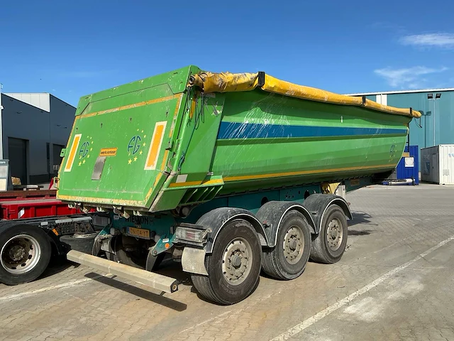 2015 wielton nw-3 3-assige aluminium kipperoplegger 42 ton - afbeelding 12 van  28