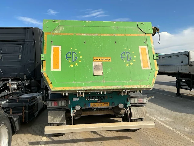 2015 wielton nw-3 3-assige aluminium kipperoplegger 42 ton - afbeelding 22 van  28