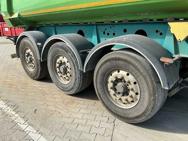 2015 wielton nw-3 3-assige aluminium kipperoplegger 42 ton - afbeelding 25 van  28