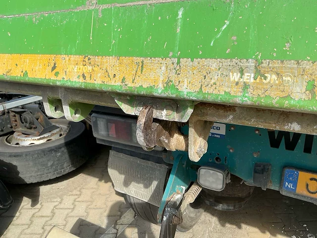 2015 wielton nw-3 3-assige aluminium kipperoplegger 42 ton - afbeelding 15 van  28