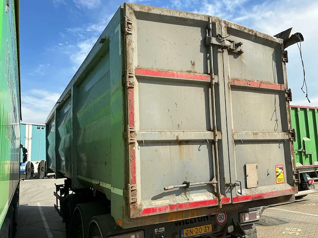 2015 wielton nw-3 s5 sdj 3-assige stalen kipperoplegger – 42 ton – hyva - afbeelding 26 van  39