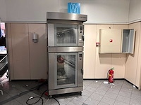2015 wiesheu euromat 64-s dubbele combi oven - afbeelding 1 van  8