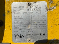 2015 yale 50-2 elektrische kettingtakel - afbeelding 7 van  7