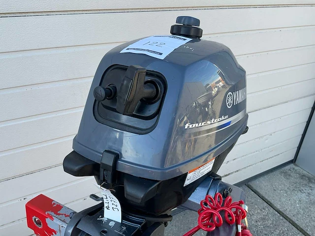 2015 yamaha 2,5 pk 4 takt kortstaart buitenboordmotor - afbeelding 5 van  9