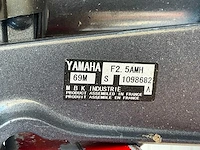 2015 yamaha 2,5 pk 4 takt kortstaart buitenboordmotor - afbeelding 9 van  9