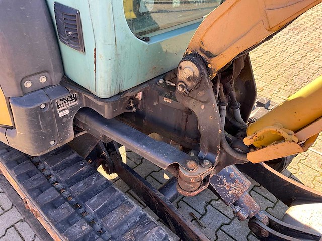 2015 yanmar vio33-u midi graafmachine binnendraaier - afbeelding 3 van  29