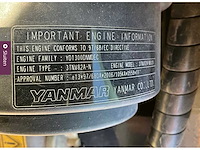 2015 yanmar vio33-u midi graafmachine binnendraaier - afbeelding 21 van  29